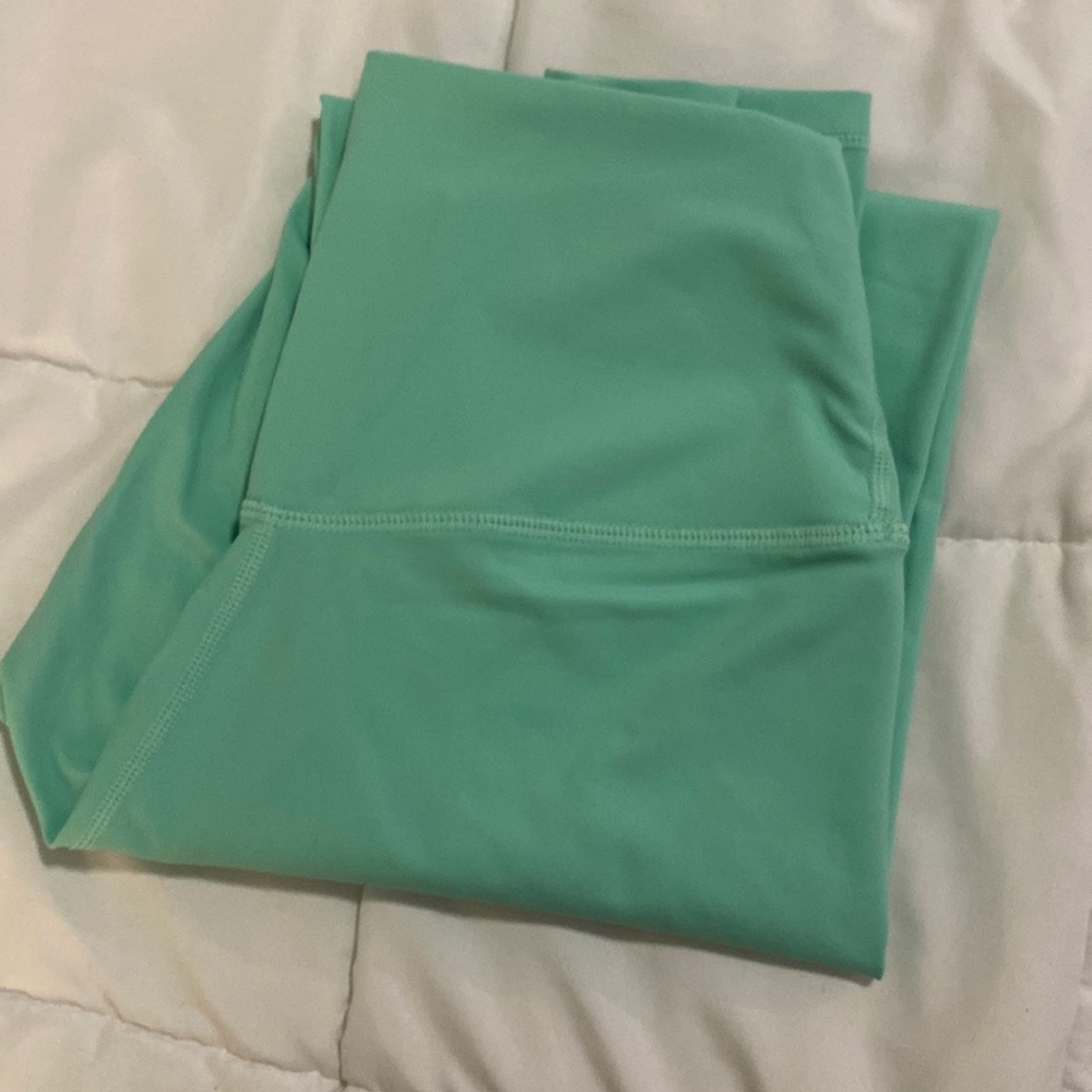 Mint green leggings